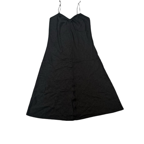 All Saints Textured Spaghetti Strap Midi Dress XSmall - Picture 7 of 12